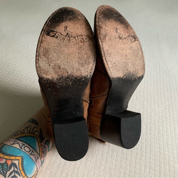 Freebird tan leather boots - Picture 13 of 14